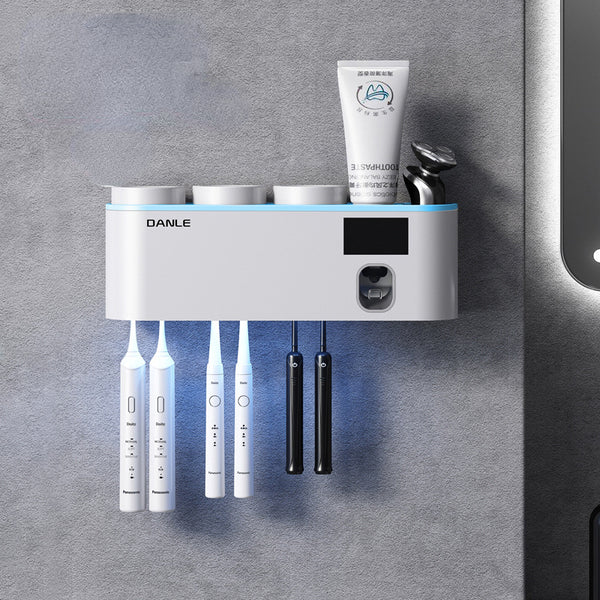 Smart UV Toothbrush Holder & Sanitizer