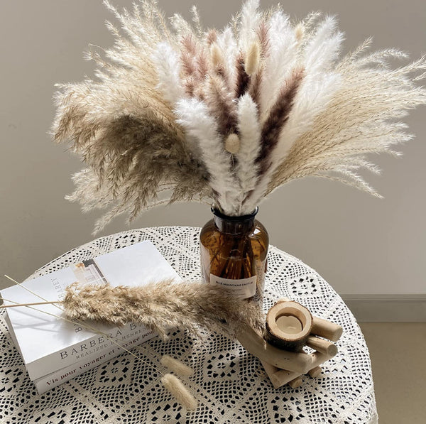 Natural Dried Pampas Grass Bouquet