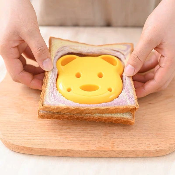 Mini Cartoon Sandwich Cutter 4Pcs