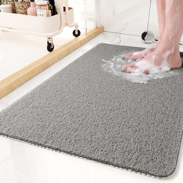 Non-Slip Loofah Bath Mats