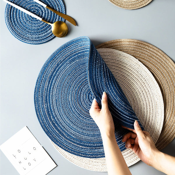 Round Braided Placemats