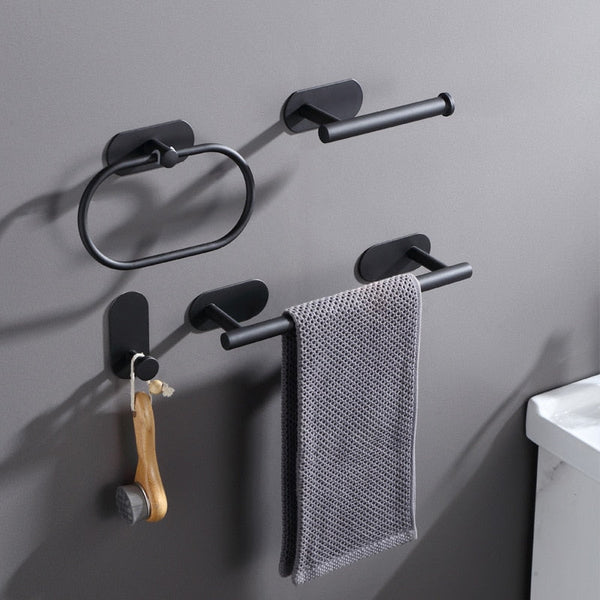 Minimalist Towel Rack Set