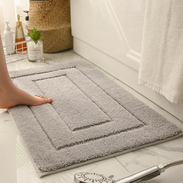 Luxury Square Plush Bath Rug