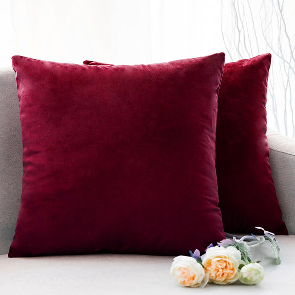 Velvet Decorative Throw Pillow Cover