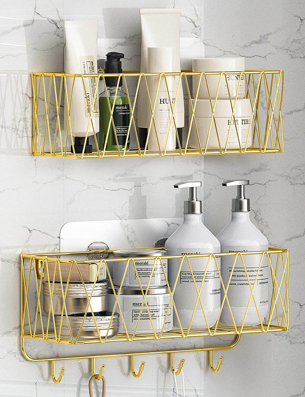 Luxury Gold Shower Caddy