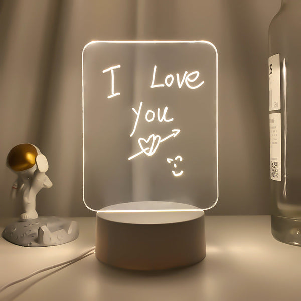 DIY Note Board Night Light