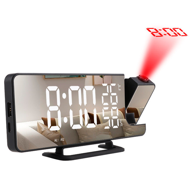 Ceiling Projection Alarm Clock | Big Display For Bedroom – AnmutCo