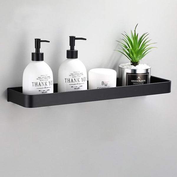 Modern Black Floating Shelf