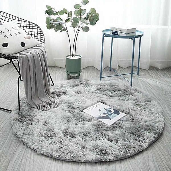 Ultimate Comfort Fluffy Circle Rug