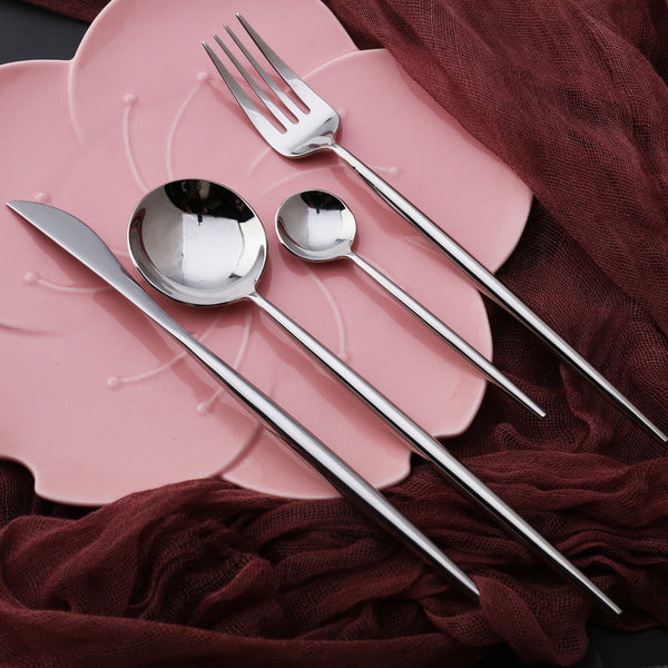 Stylish Silverware Set 4-Piece